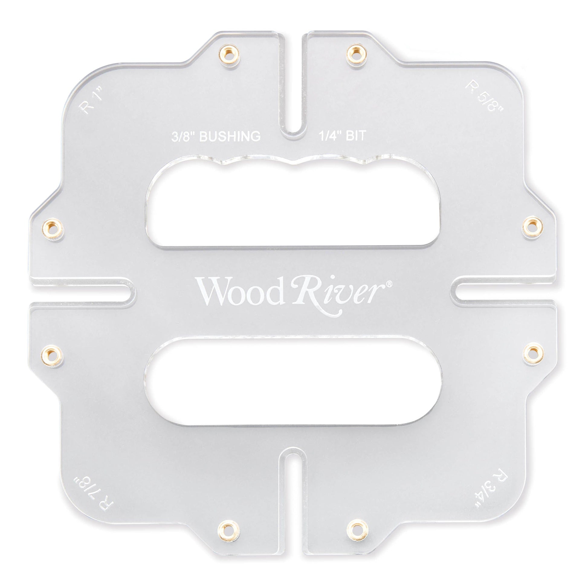 Corner Radius Router Jig Template Set - 3 Piece