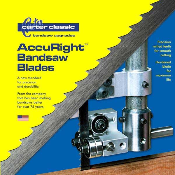 AccuRight Bandsaw Blade - 105" x 3/16" x 4 TPI