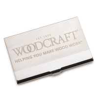 Engravable Metal Business Card Holders - Aluminum - 2 Piece