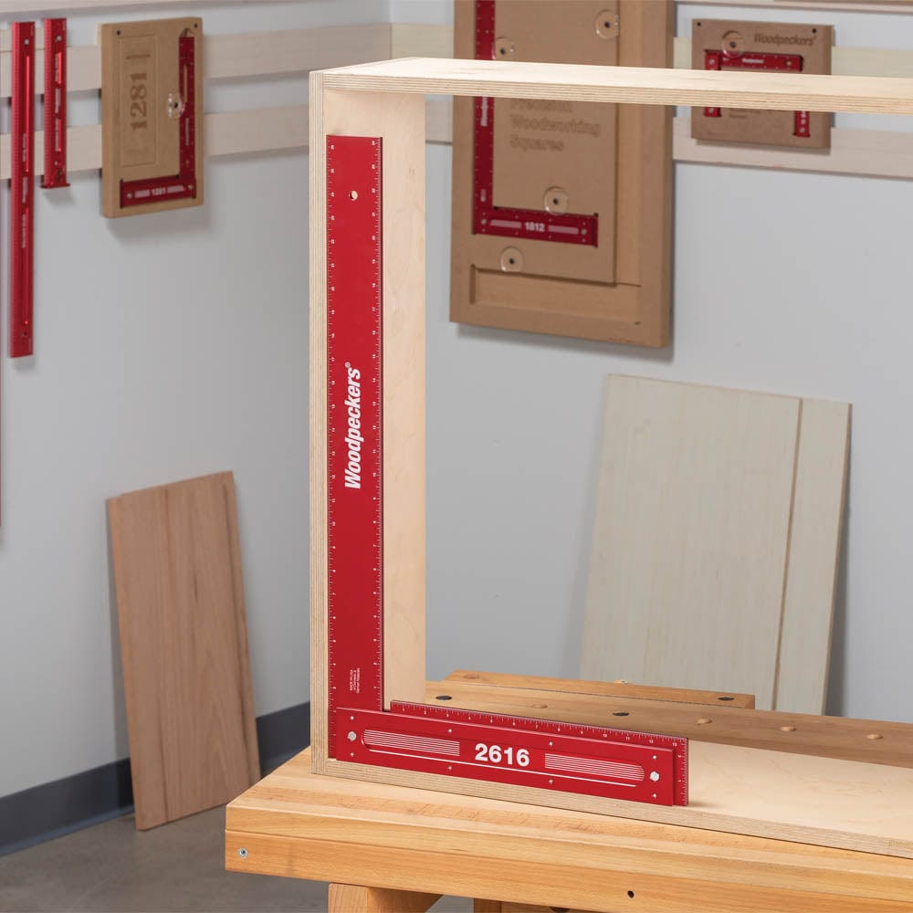 Precision Woodworking Square with Rack-It - 26"