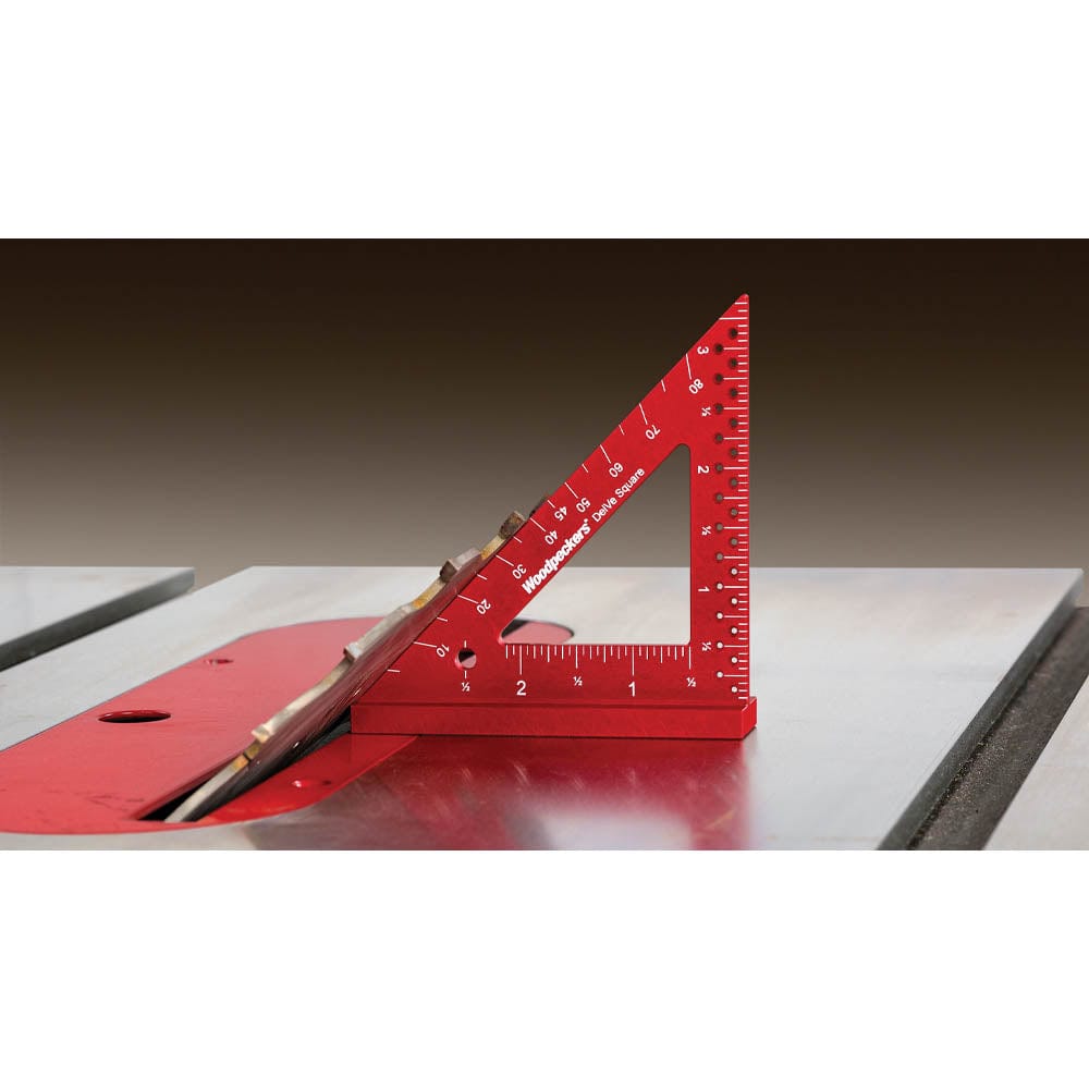DelVe Square with Rack-It - Aluminum - 3-1/2"