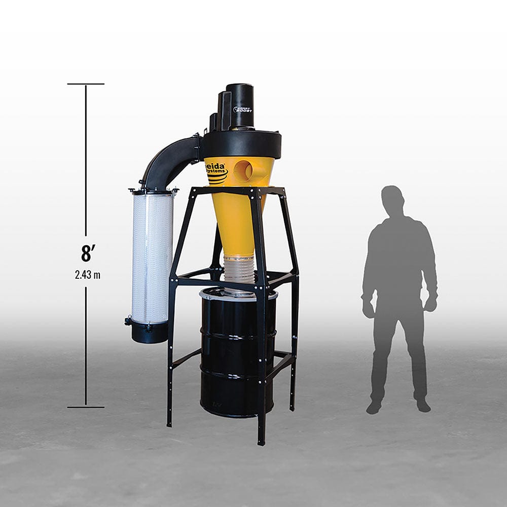 3HP V-System 3000 with SMART Boost, 55 Gallon Drum, and Wall Mount