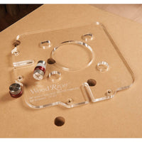 3/4" Bench Dog Hole Router Template