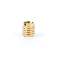 E-Z Knife Threaded Insert for Hard Wood - Brass - M6-1.0