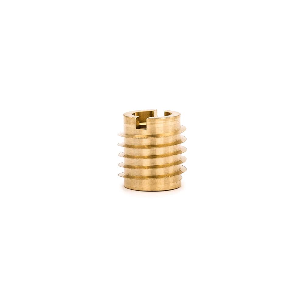 E-Z Knife Threaded Insert for Hard Wood - Brass - M8-1.25