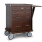 R20-D 5-Drawer Hobby Roller Cabinet- Dark Oak