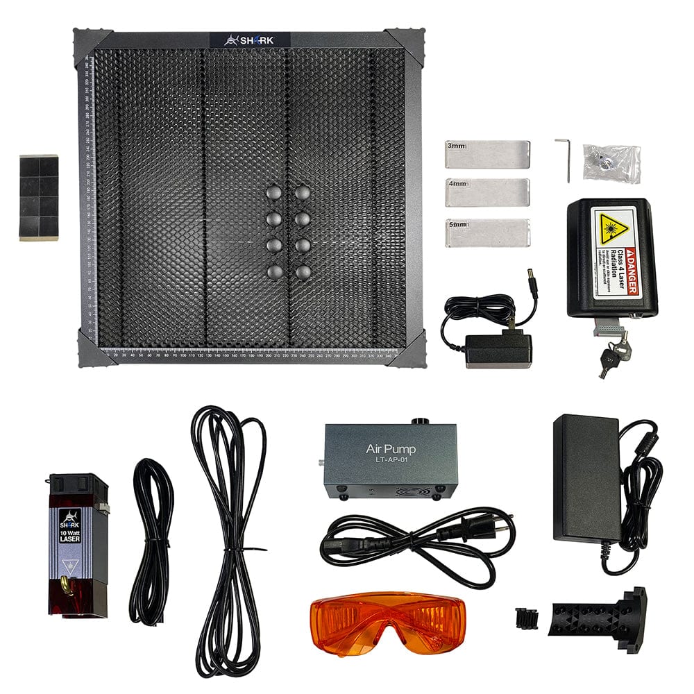 10 Watt Laser Kit for CNC Shark