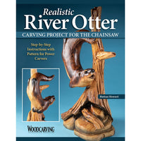 Realistic River Otter Carving Project for the Chainsaw
