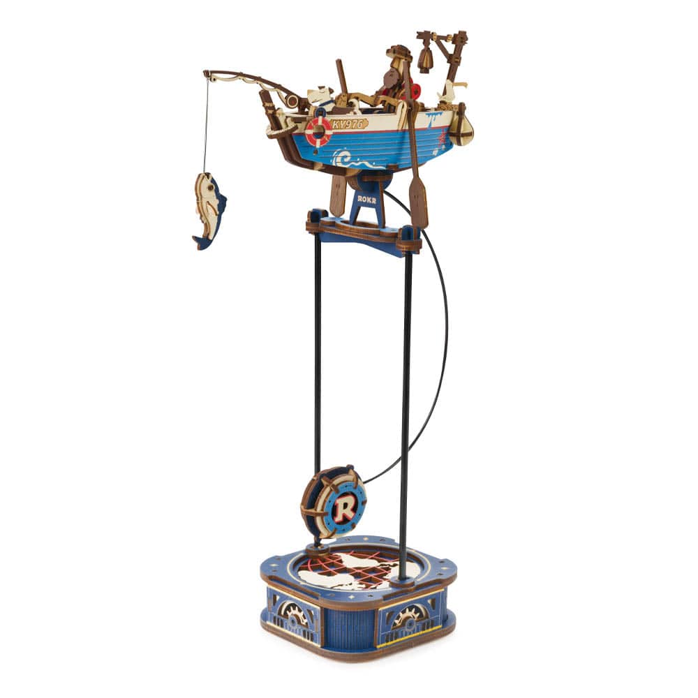 Ocean Fisher 3D Puzzle Pendulum Toy Model Kit