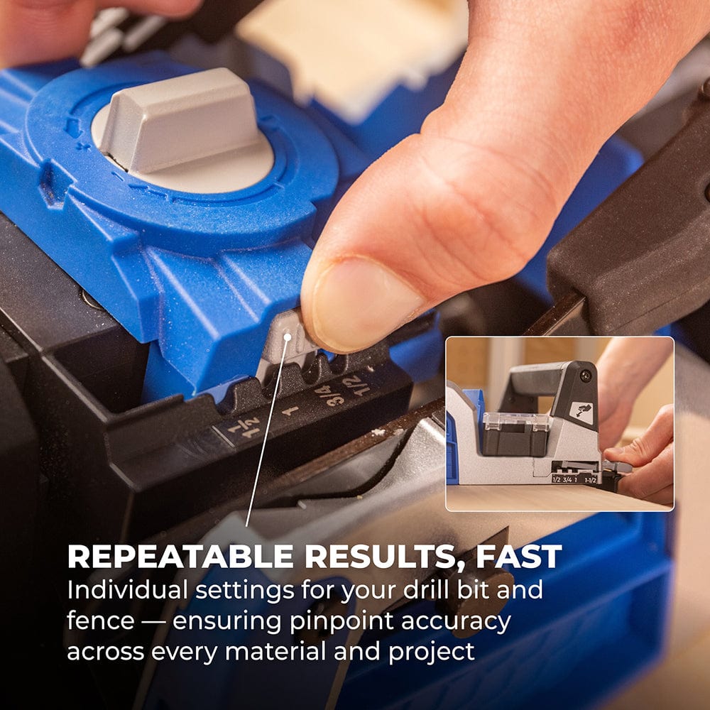 Ionic Drive Rebel Pocket Hole Joiner Kit - 20V