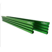 24" Universal Aluminum Woodworking Multi-Track- Light Green- 2 Piece