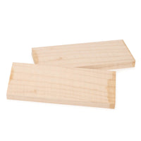 Flame Maple Knife Scales - 3/8" x 2" x 5" - Pair