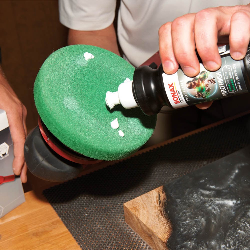 SONAX Polishing Pad - Green - Medium - 160 mm