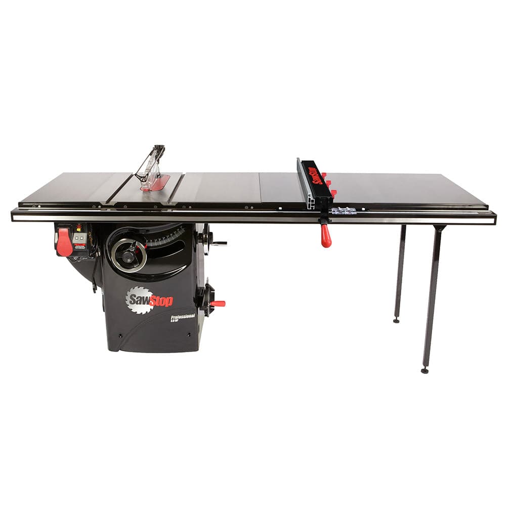 3 HP Professional Cabinet Saw with 52” Professional T-Glide Advance Fence System - 1 PH 230V