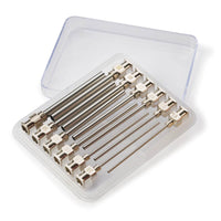 Stainless Steel Luer Lock Applicator Tips - Assorted Sizes - 12 Piece