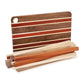 Heritage Blend Cutting Board Kit - 3/4" x 9-3/4" x 16" - Padauk, Walnut, Maple