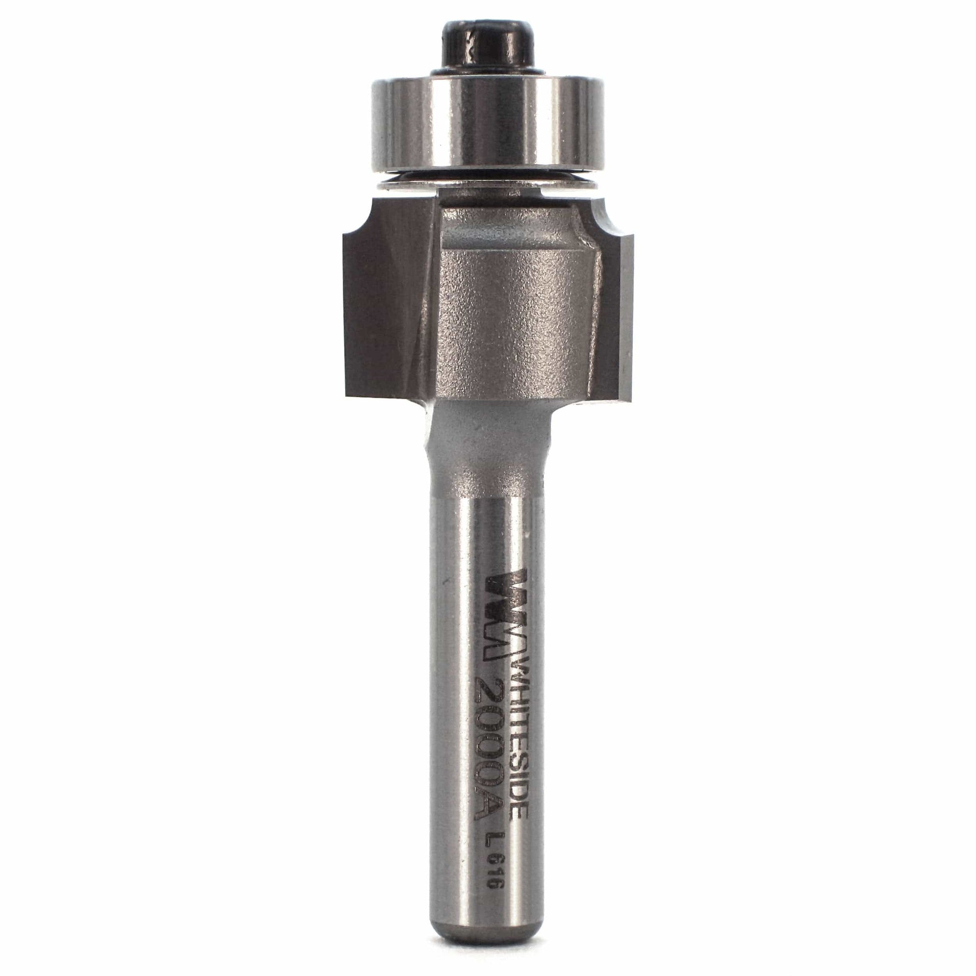 2000A Roundover Router Bit 1/4" SH 1/16" R X 5/8" D X 1/2" CL alt 0