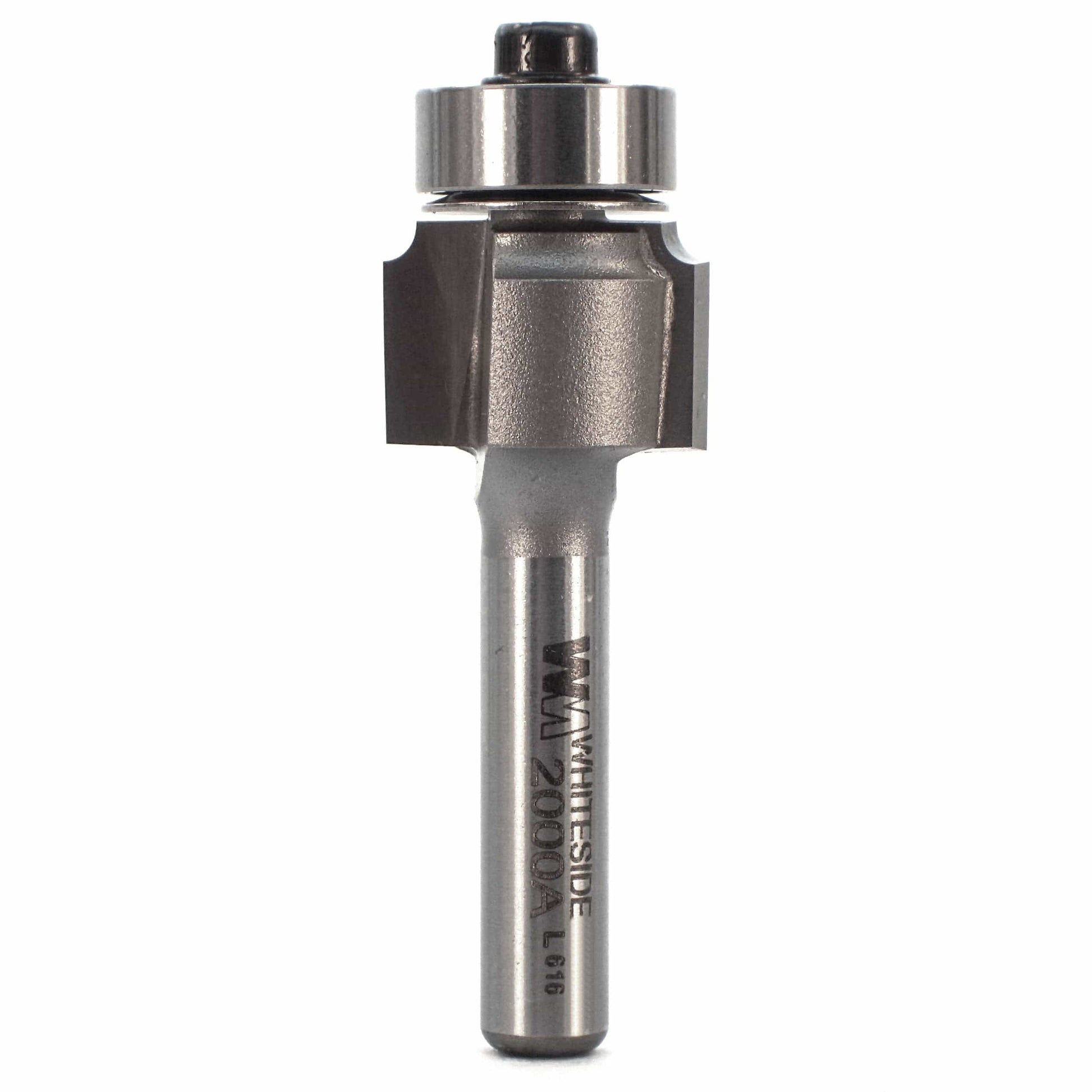 2000A Roundover Router Bit 1/4" SH 1/16" R X 5/8" D X 1/2" CL alt 0