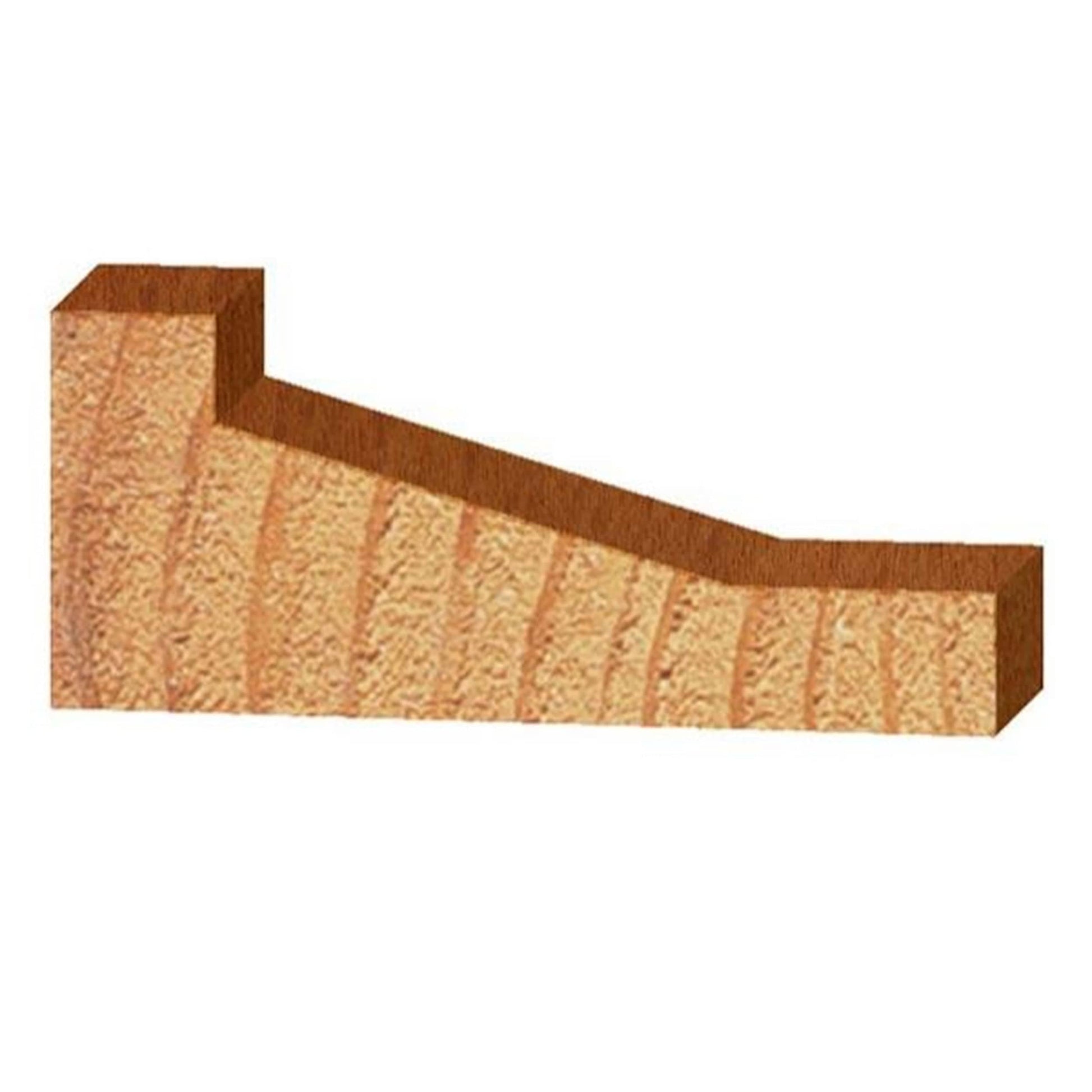 6000B 3-Wing Large Raised Panel Router Bit 3-3/8" Diameter alt 0