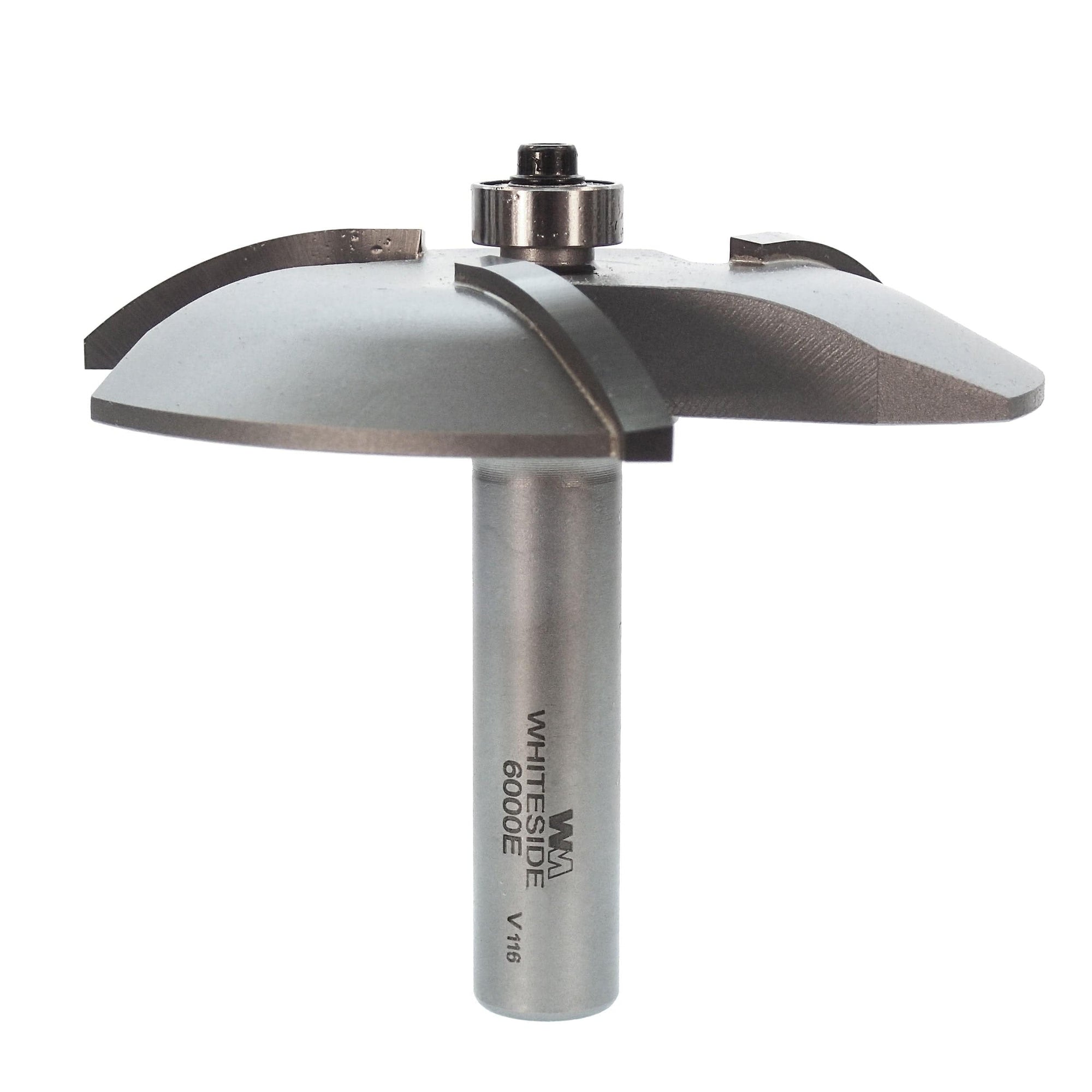 6000E 3-Wing Large Raised Panel Router Bit 3-3/8" D, Cove alt 0