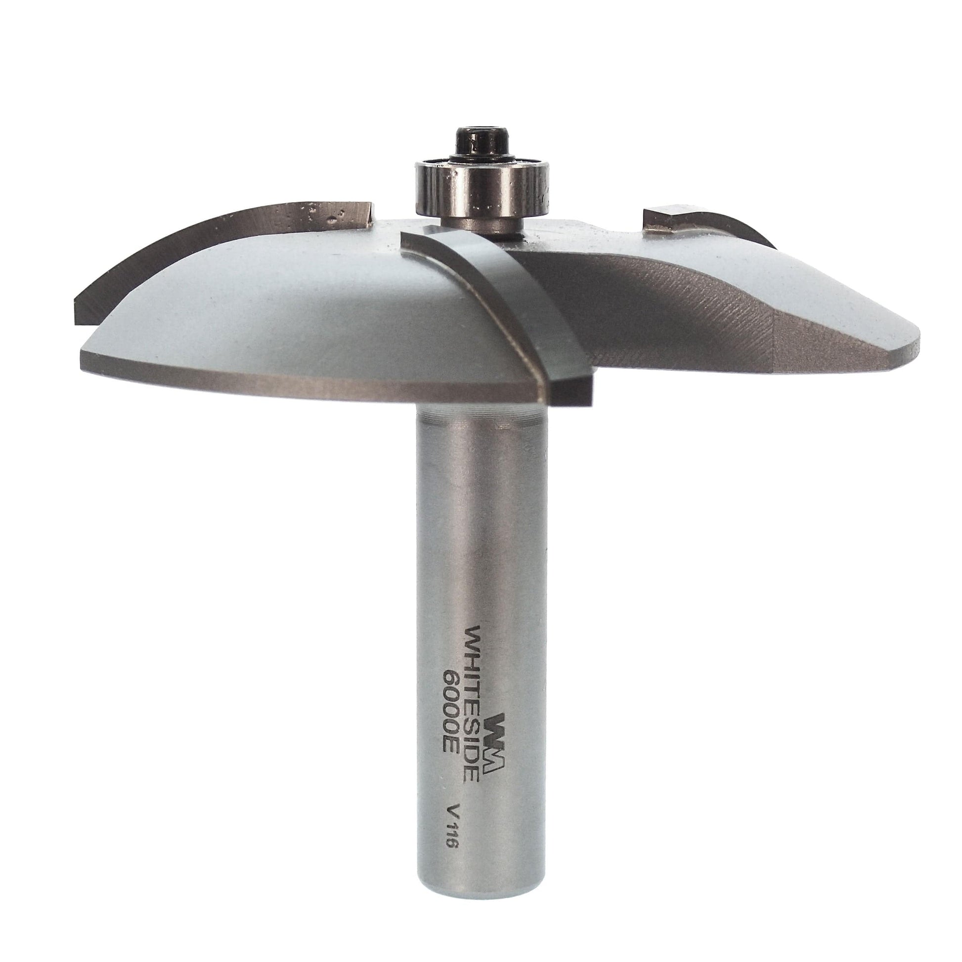 6000E 3-Wing Large Raised Panel Router Bit 3-3/8" D, Cove alt 0