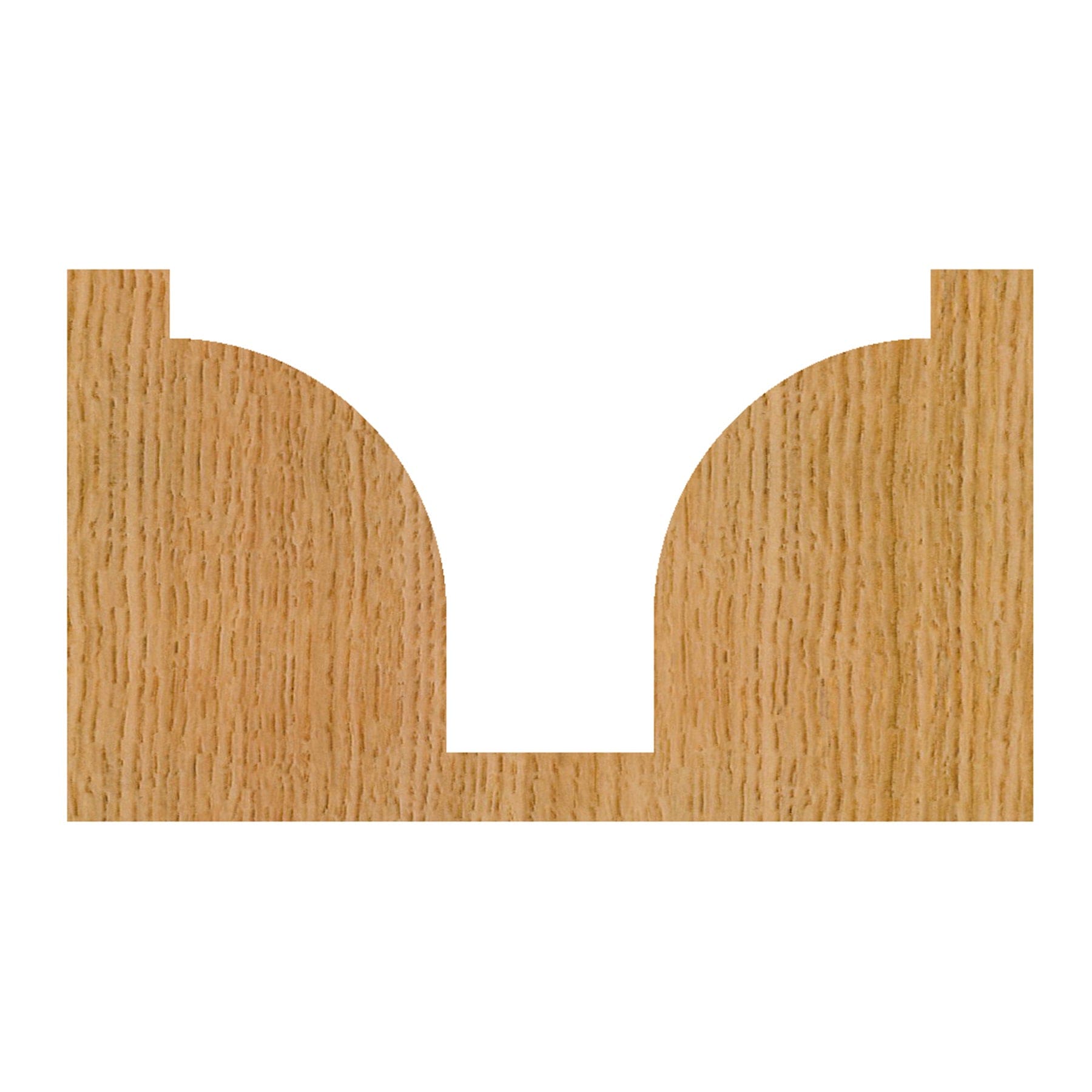 Plunge Roundover Bit w/Plunge Point 1/2" R 1-3/8" LD 3/8" SD 1/2" SH 2-1/2" OL 2 FL alt 0