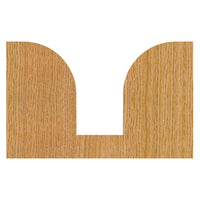 Plunge Roundover Bit w/Plunge Point 9/16" R 1-5/8" LD 1/2" SD 1/2" SH 2-3/4" OL 2 FL alt 0