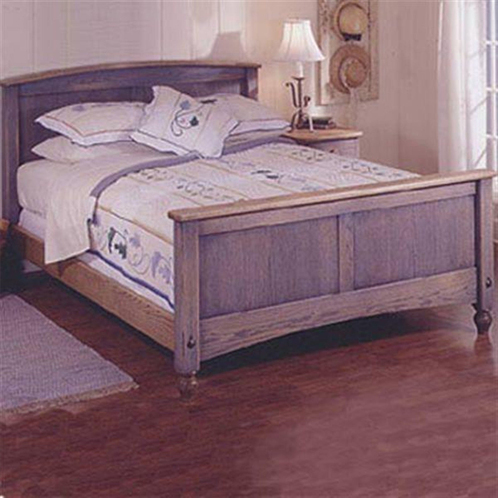 Downloadable Woodworking Project Plan to Build Country-Fresh Bed alt 0