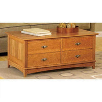 Downloadable Woodworking Project Plan to Build Entertainment Center Coffee Table alt 0