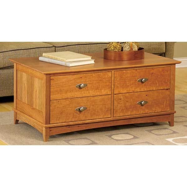 Woodworking Project Paper Plan to Build Entertainment Center Coffee Table alt 0