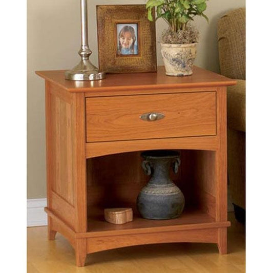 Woodworking Project Paper Plan to Build Entertainment Center End Tables alt 0