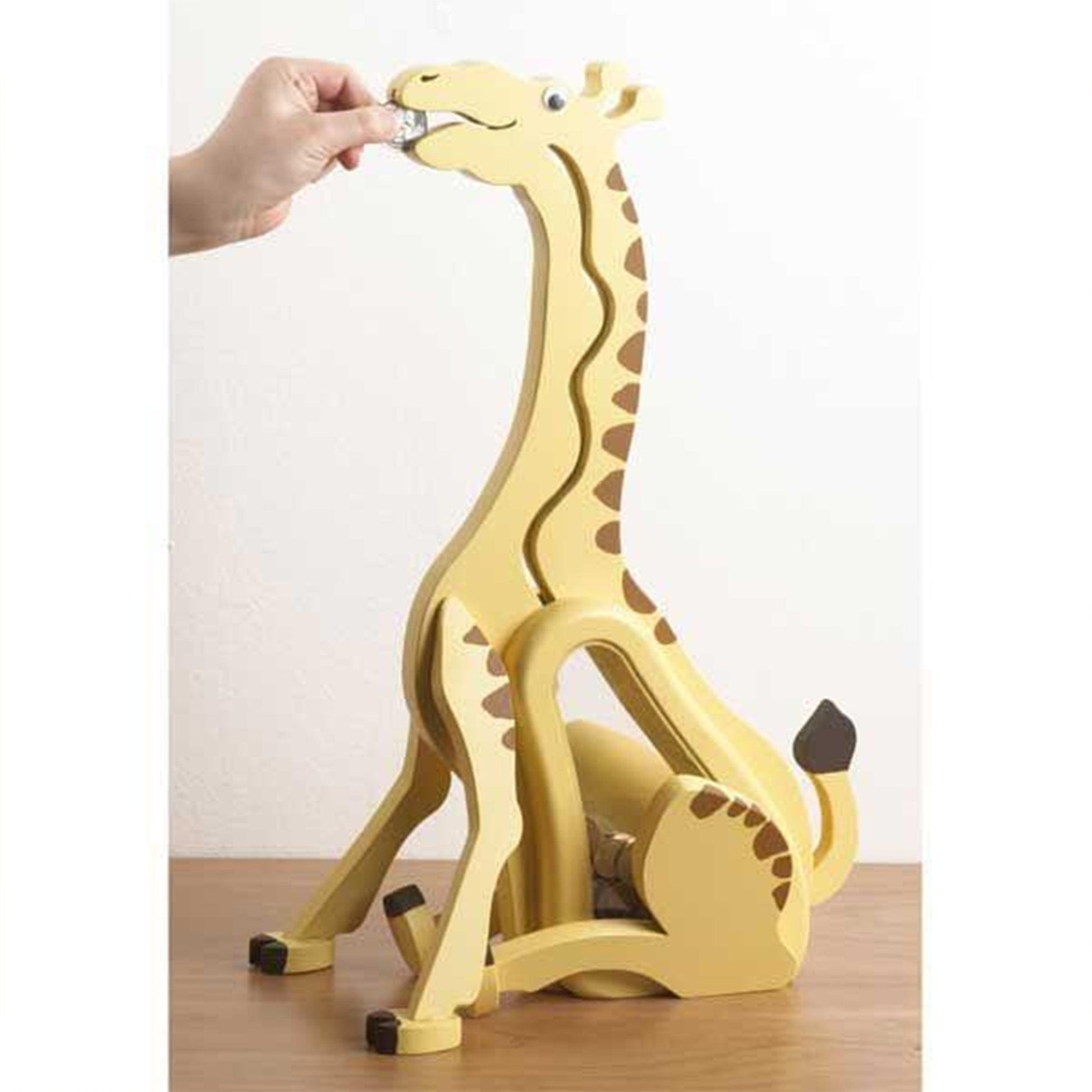 Downloadable Woodworking Project Plan to Build Money-Hungry Giraffe Bank alt 0