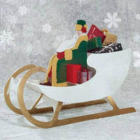 Woodworking Project Paper Plan to Build Sleigh For Saint Nick alt 0