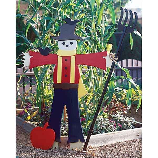 Woodworking Project Paper Plan to Build Easy Going Scarecrow alt 0