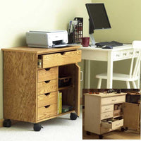 Downloadable Woodworking Project Plan to Build Home/Shop Storage Cart alt 0