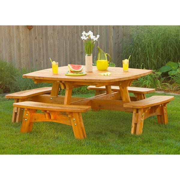 Woodworking Project Paper Plan to Build Fun-in-the-Sun Picnic Table alt 0