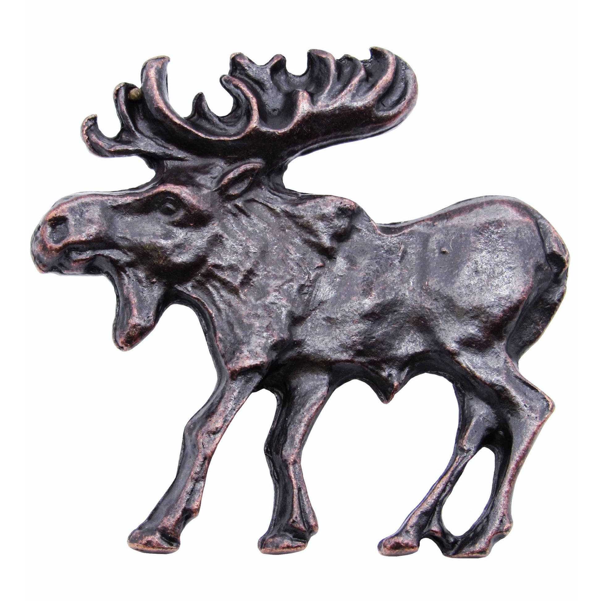 Walking Moose Pull, Left, Oil Rubbed Bronze, Model 002ORB alt 0