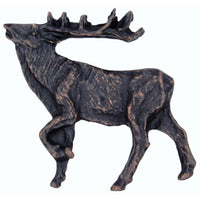Walking Elk Pull Left Oil Rubbed Bronze Model 051ORB alt 0