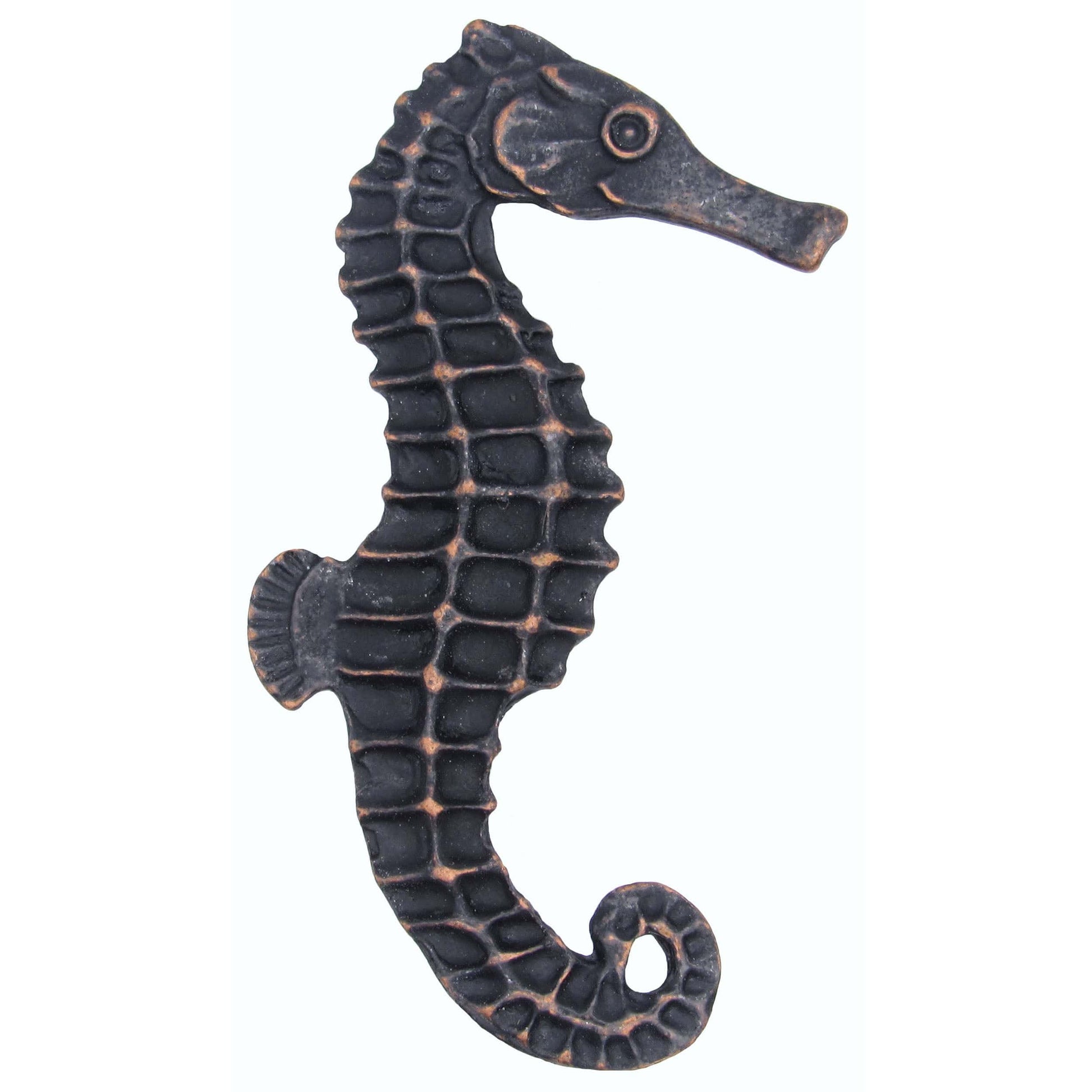 Large Seahorse Knob, Right, Oil Rubbed Bronze, Model 234ORB alt 0