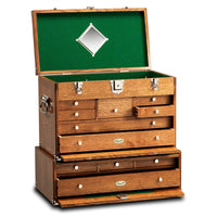 Classic Tool Chest and Base Set in American Cherry alt 0