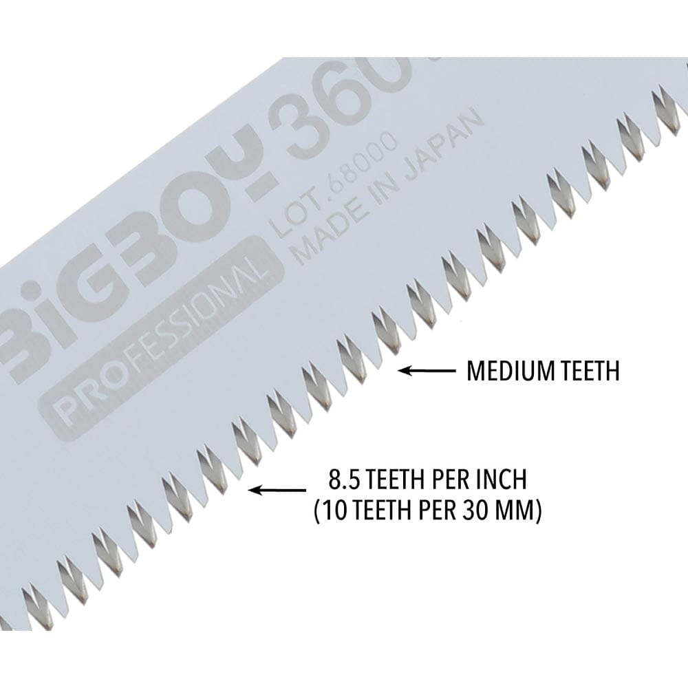 BIGBOY Replacement Blade, 360mm, Medium Teeth