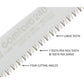 GOMTARO Pro-S Replacement Blade, 240mm, Dual Teeth