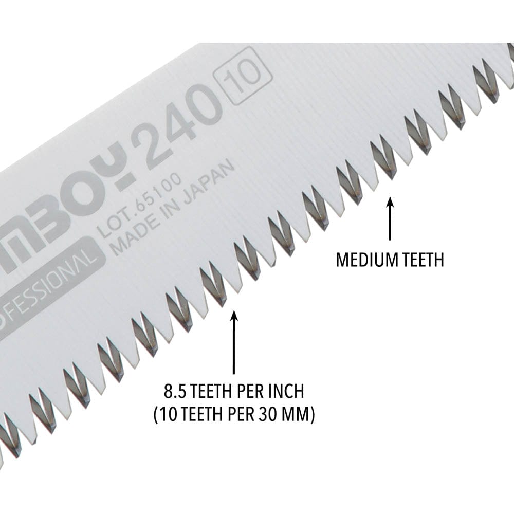 GOMBOY Replacement Blade, 240mm, Medium Teeth