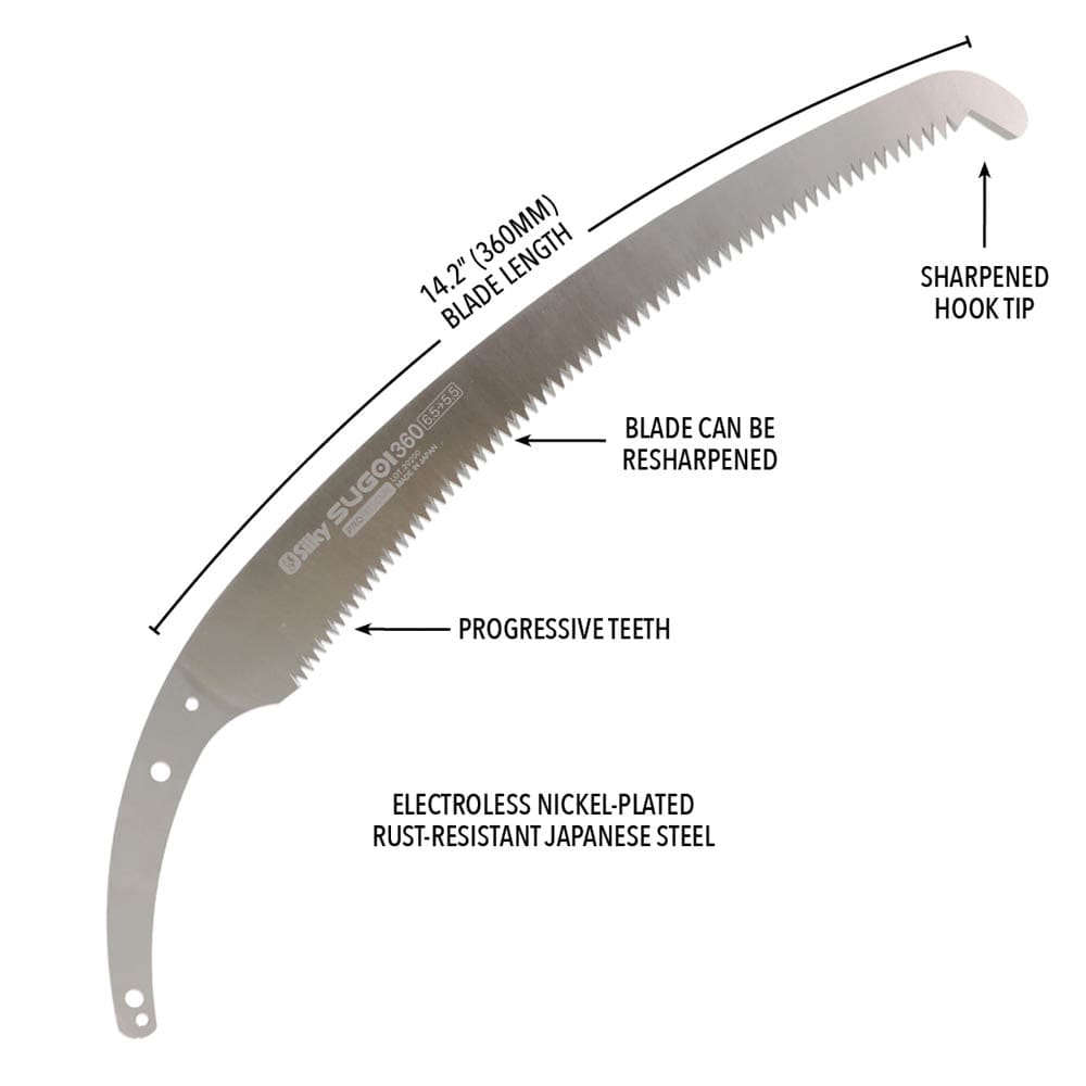 SUGOI Replacement Blade, 360mm, Extra Large Teeth