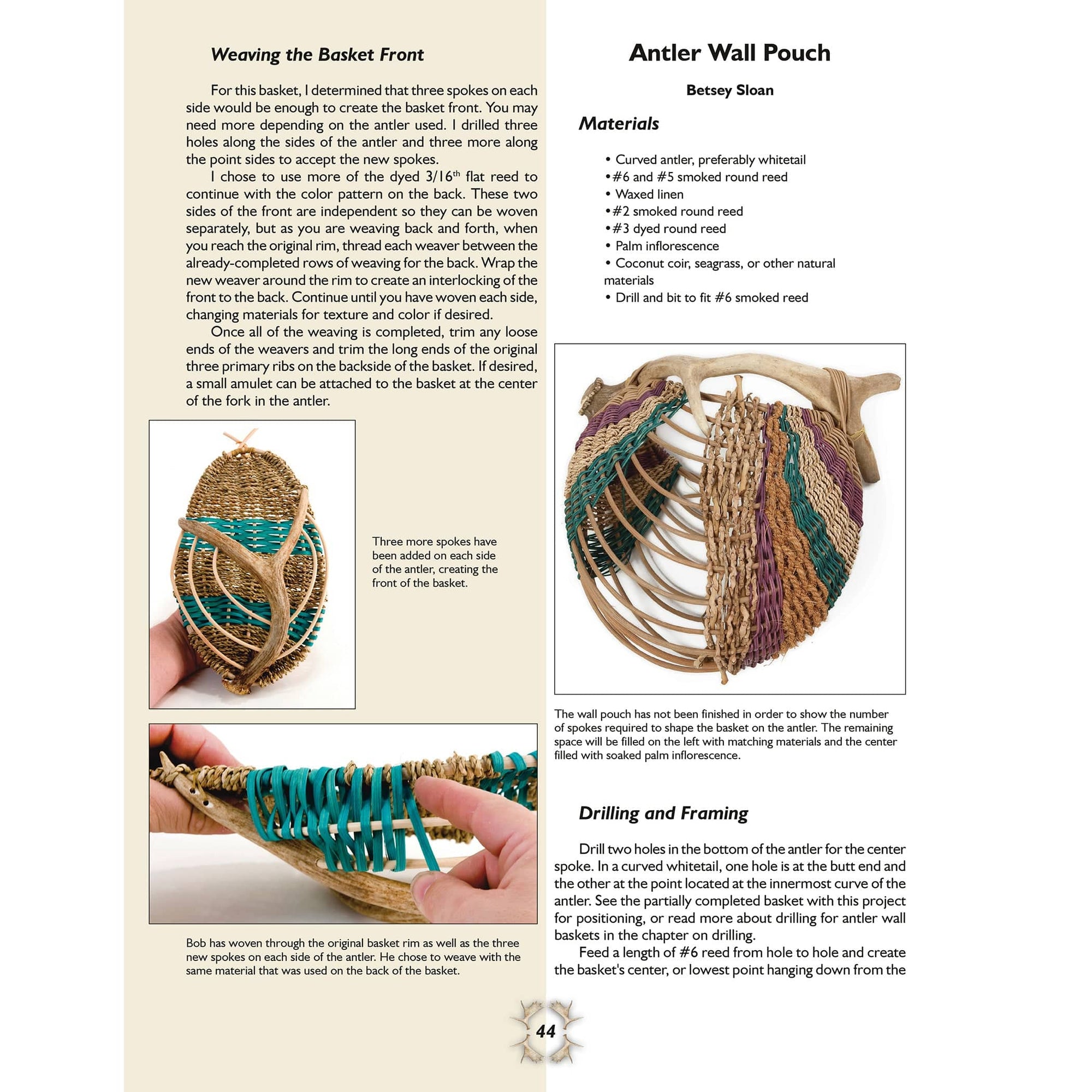 Antler Art for Baskets and Gourds alt 0