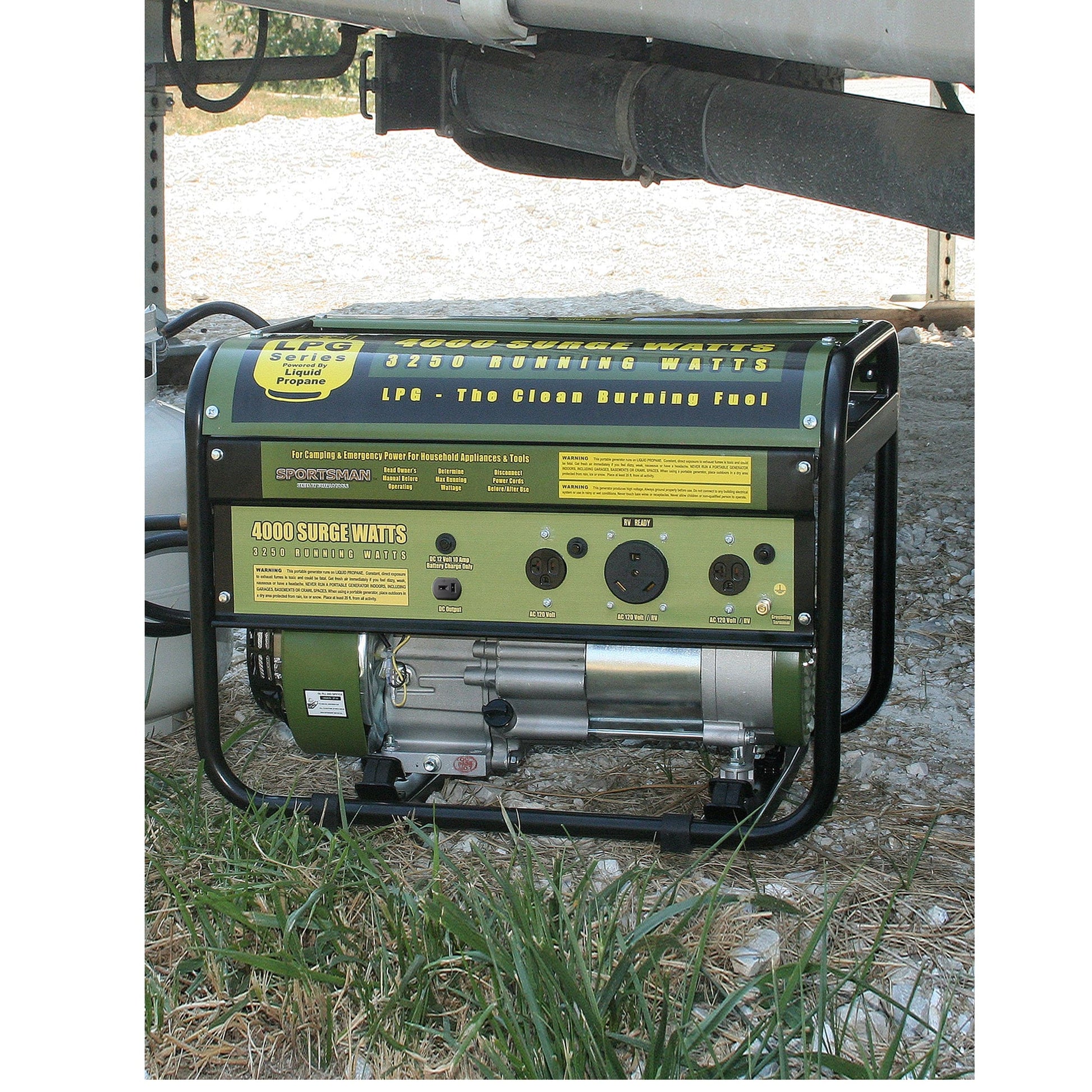4000 Watt Propane Generator alt 0