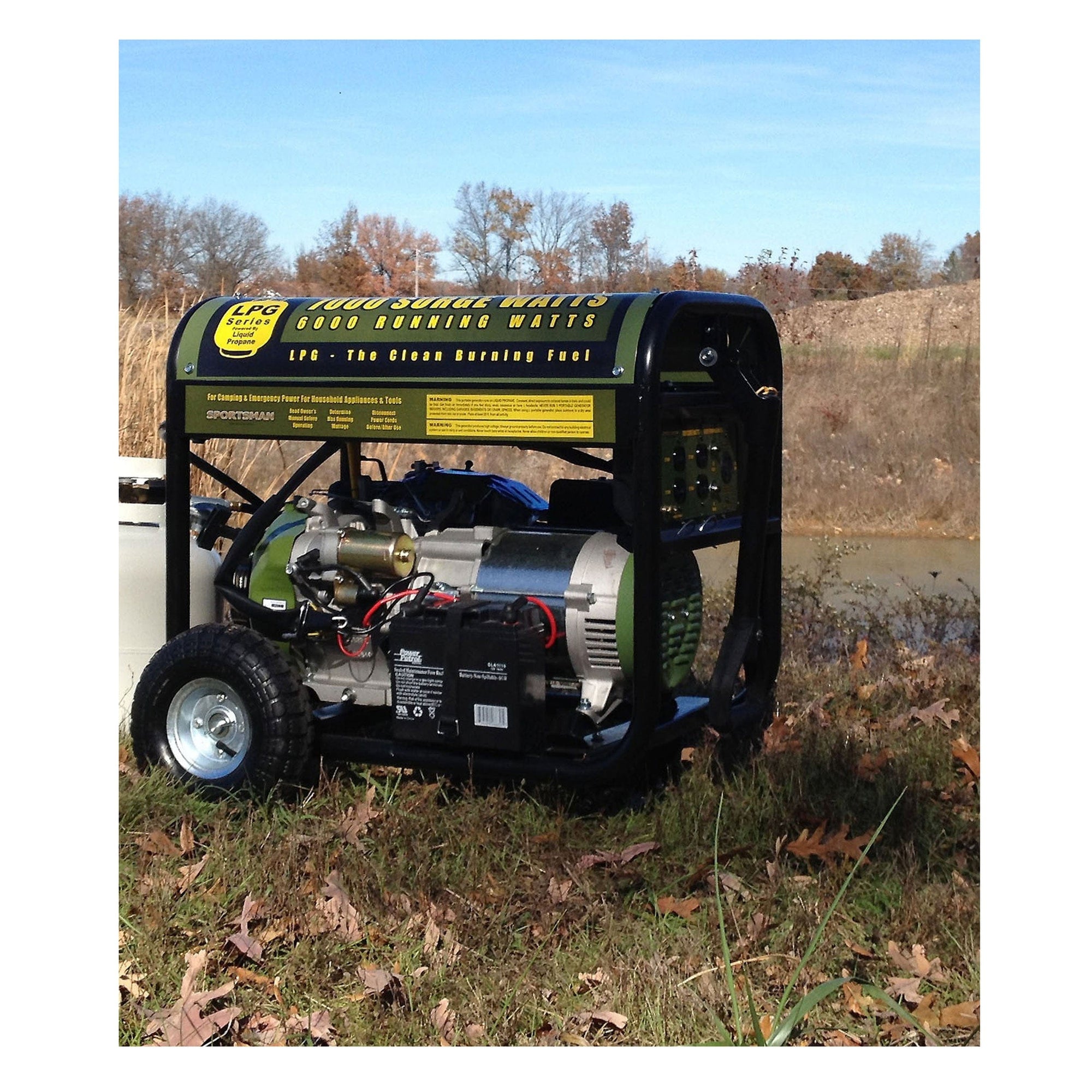 7000 Watt Propane Generator alt 0