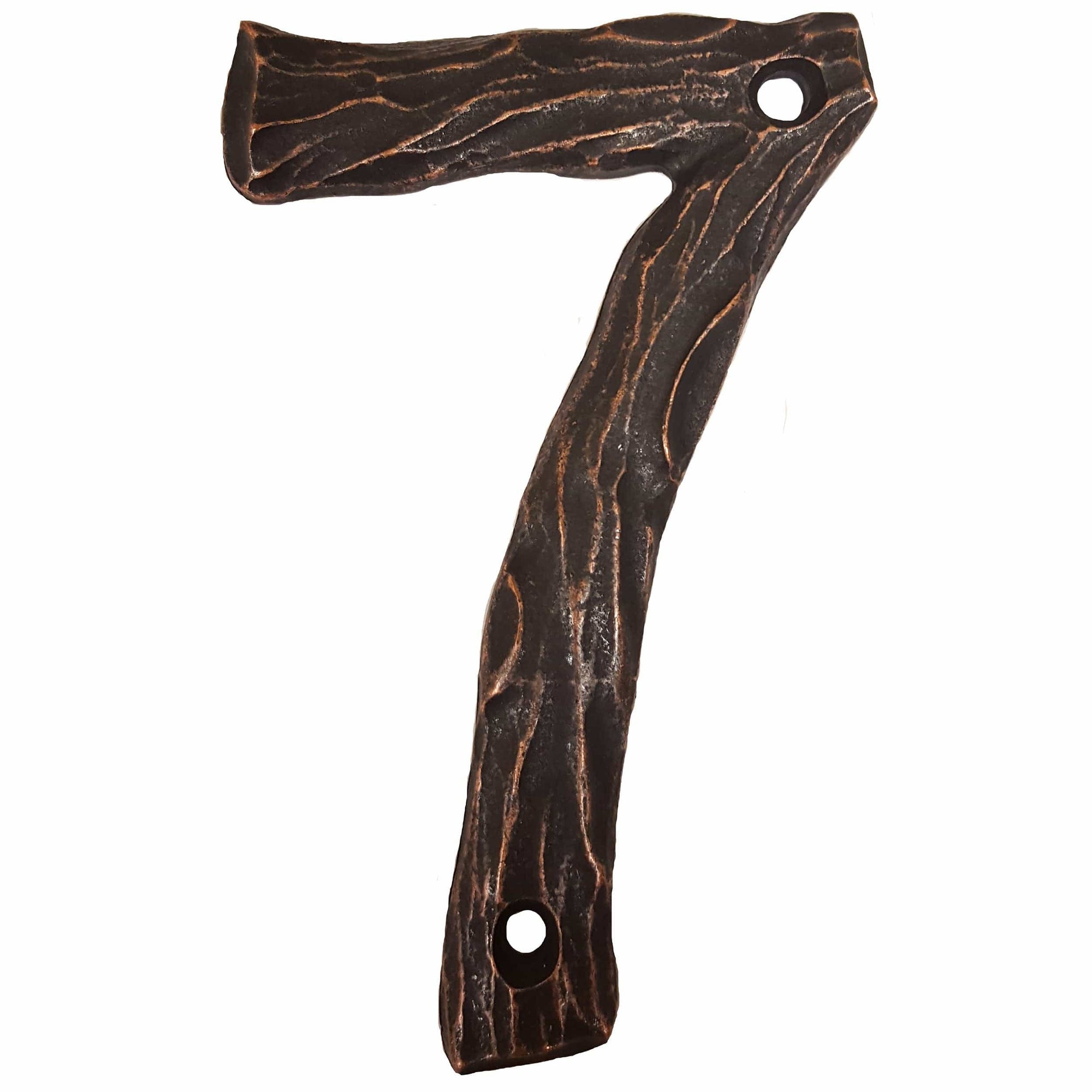 LHN7-ORB Log House Number 7, Oil Rubbed Bronze, 1 piece alt 0