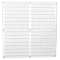 White Metal Pegboard Pack - Two Pegboard Tool Boards alt 0