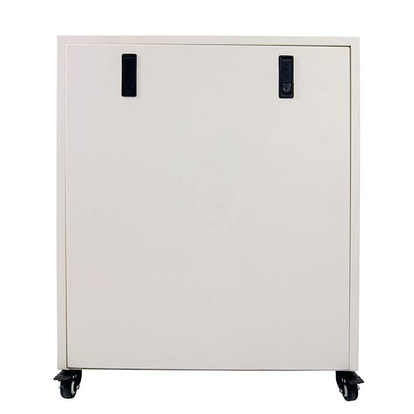 2HP 10 Gallon Oil-Free Steel Tank Air Compressor in Soundproof Cabinet alt 0